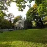 Strahack farm sheep pens and old flax mill- small
